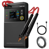 Portable Handheld Battery Spot Welder, Dual Pulse, 4 Adjustable Gears, 5000mAh, Welds 0.1mm-0.25mm Iron/Stainless/Nickel/18650