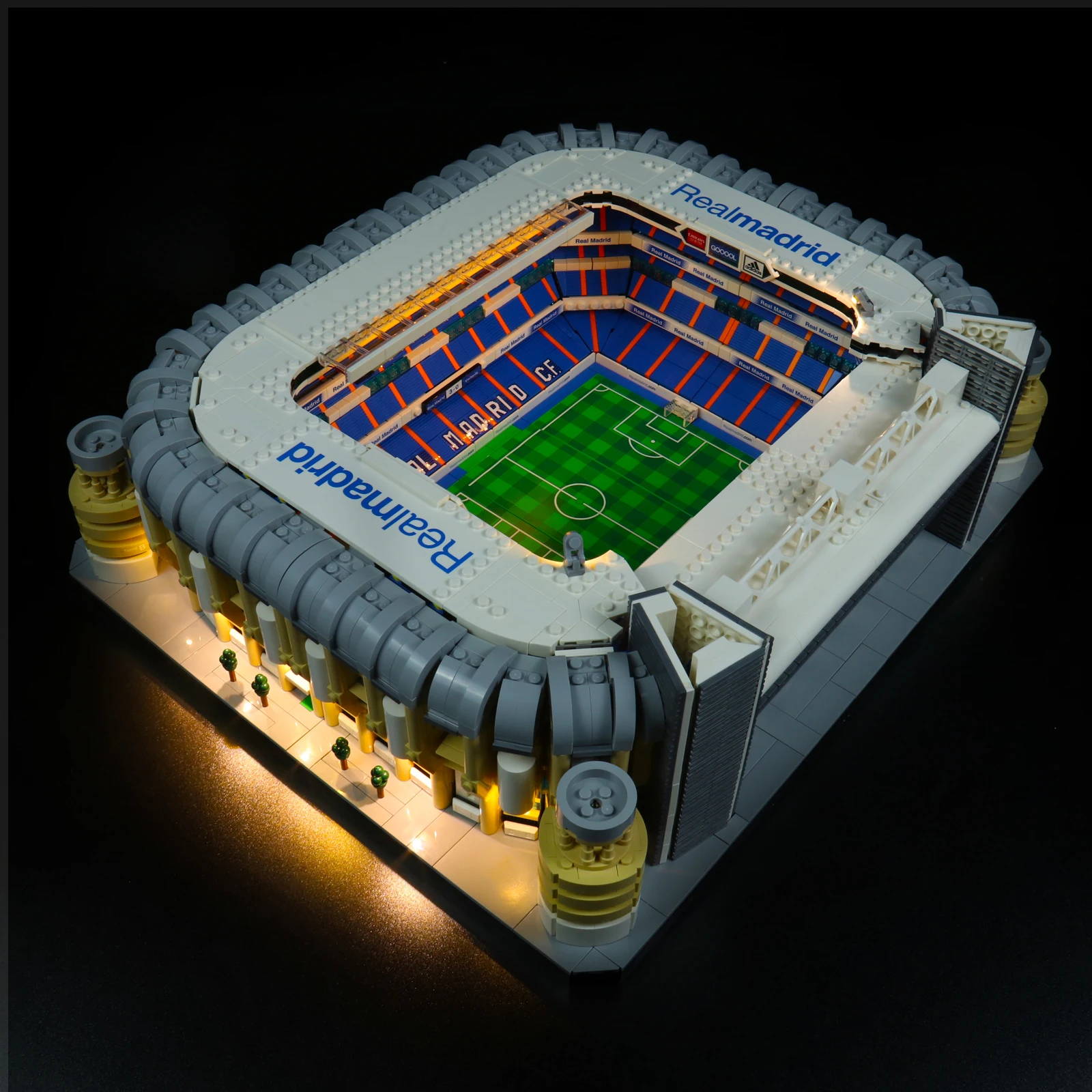 Vonado LED Lighting Set for 10299 Real Madrid – Santiago Bernabéu Stadium Collectible Bricks Light, Not Included Building Model