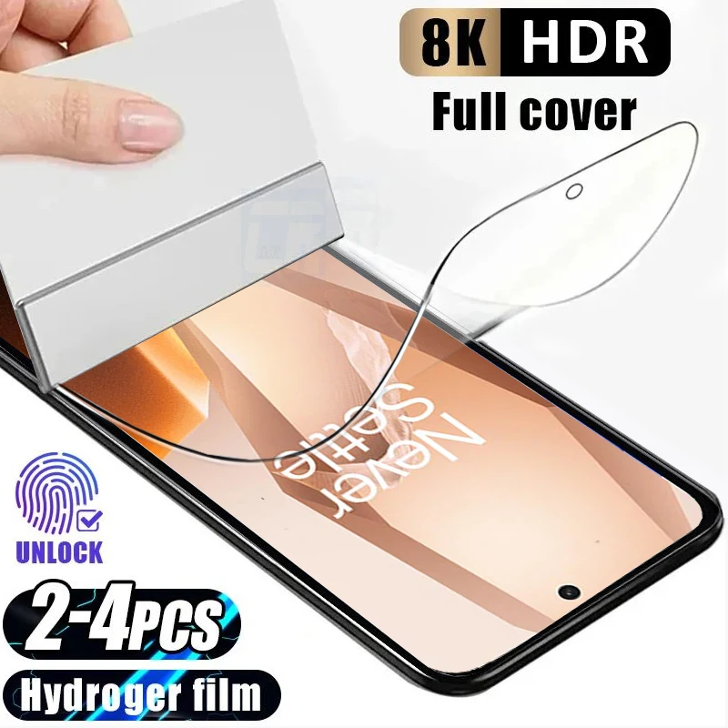 

Гидрогелевая пленка с полным покрытием для OnePlus 13R 10R 10T 9RT 9R 9 8T Ace 5 Pro 3V 2V Защитная пленка для экрана Nord 4 3 2 2T CE3 CE4 Lite