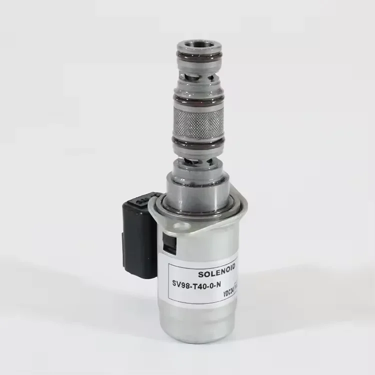 Excavator Fuel Engine Parts Hydraulic SOLENOID VALVE VDC24 NO.3333 SV98-T40-0-N Shutoff Solenoid Valve