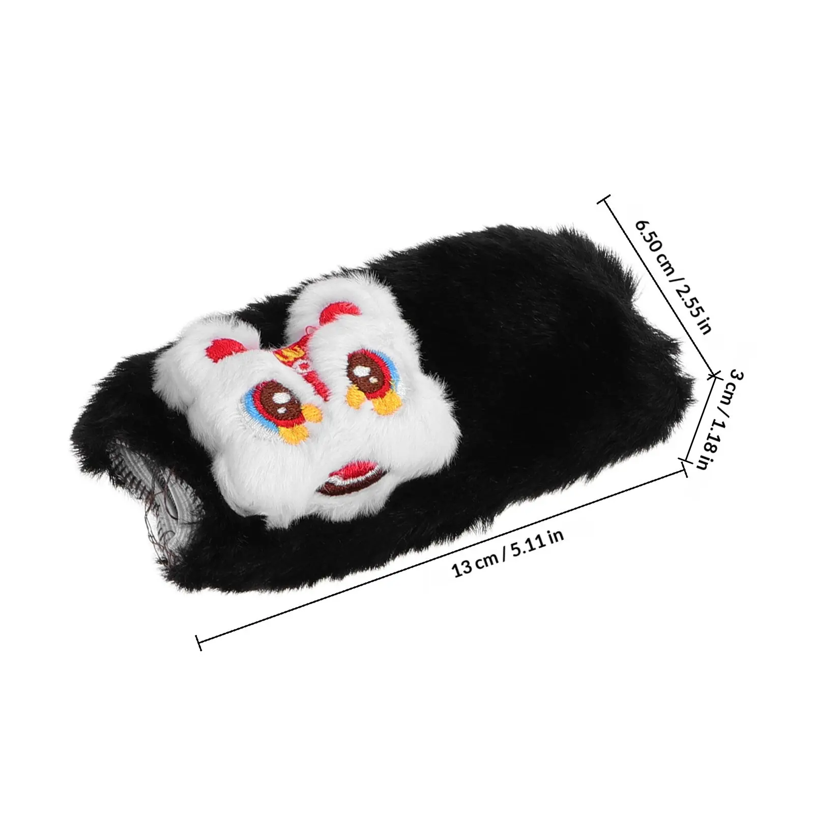 1Pair Winter Handlebar Covers Cute Cartoon Warm Motorcycle Hand Muffs for Electric Bikes Motorcyclist Gloves Bicycle Handlebar