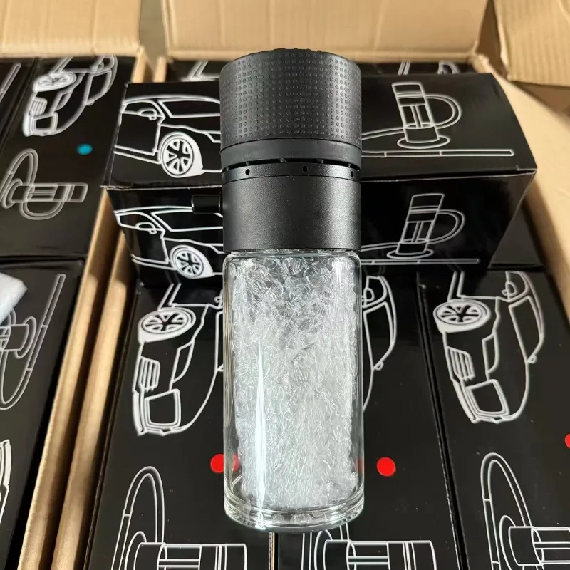 Portable Car Arab Shisha Simple Style Aluminum Alloy Glass Smoke Portable Qicha Set