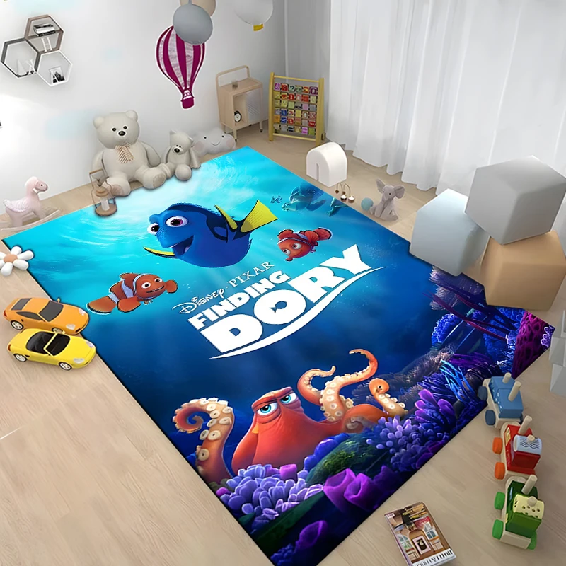 Disney Finding Nemo Pattern Rug Carpet for Living Room Bathroom Mat Creative Doormat Carpet for Bedroom Home Decor  Sonic