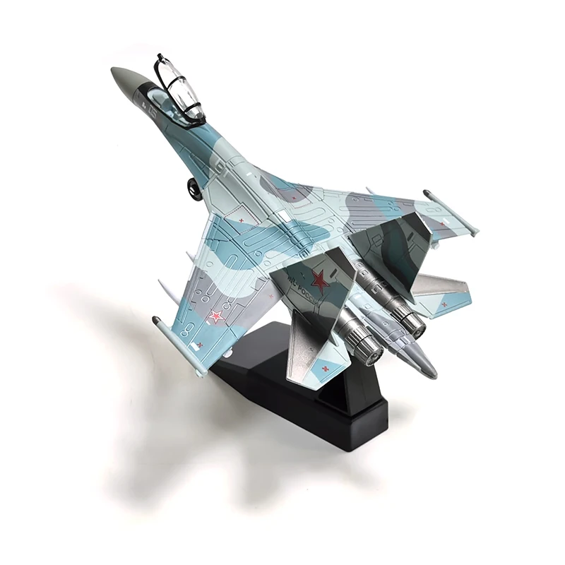 Creative Military Model Toys Building Blocks Set SU-27 SU-25 B2 SU-35S SU-57 Stealth Fighter Series Toys For Boys Christmas Gift