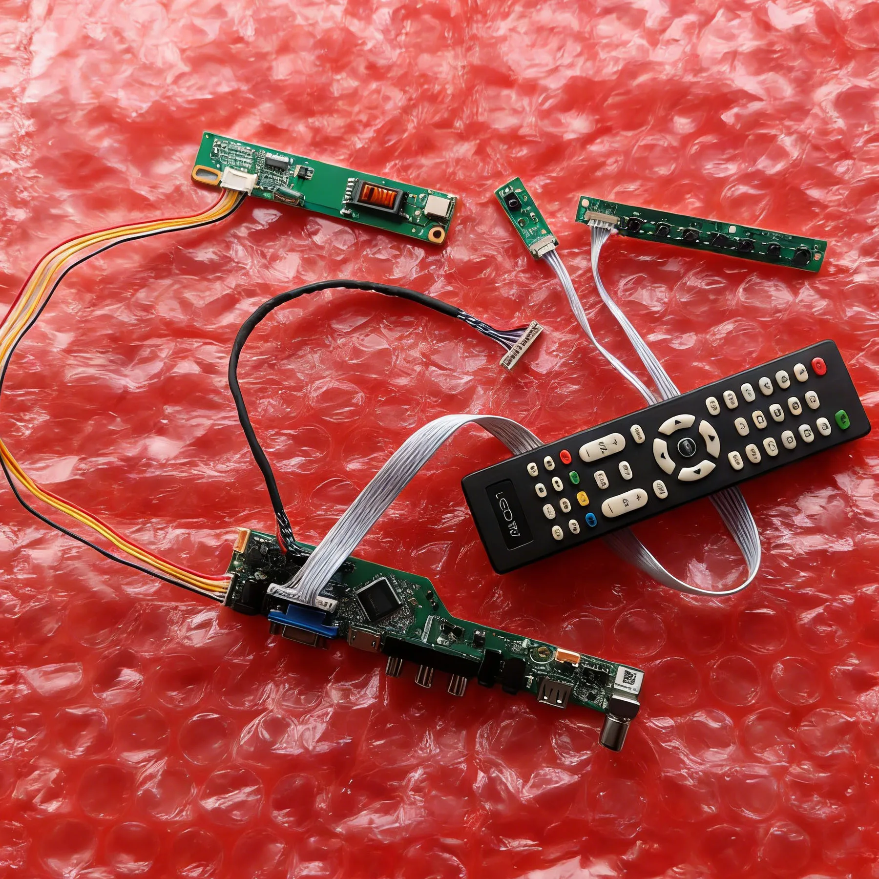 

Screen Drive Controller Board Fit N141X5 N141X101 N141X201 UB141X01 1024x768 1-CCFL USB+AV+VGA+HDMI 20 Pin LVDS 1024*768 DIY Kit