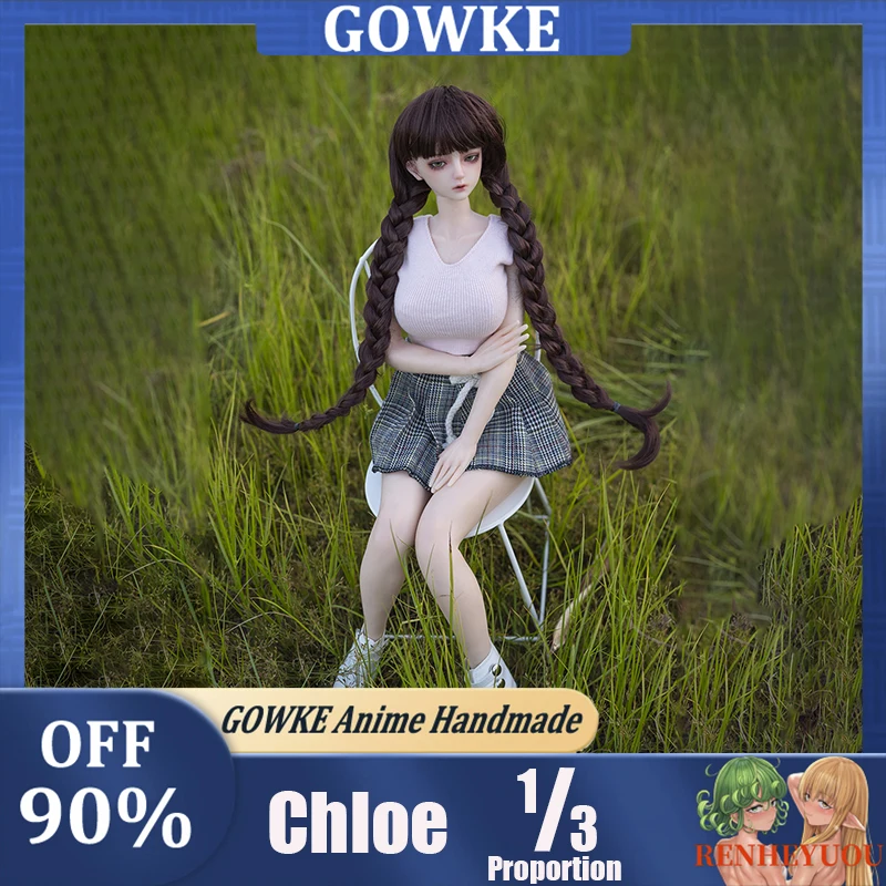

1/3 аниме-Chloe-60 см подвижный шарнир/персонаж женщина-солдат статуя полный набор Коллекционная модель игрушки