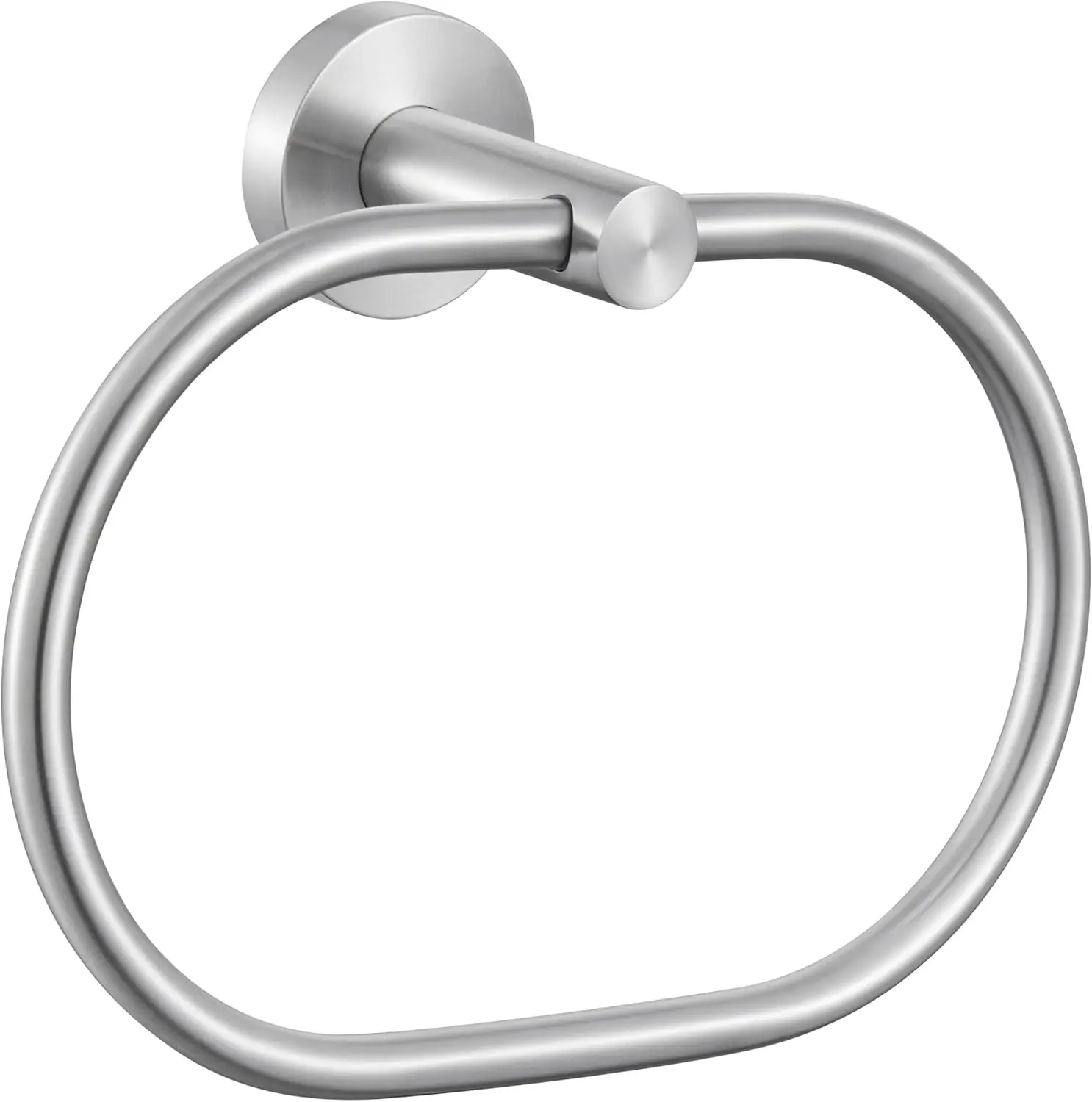 

Oval Towel Ring Brushed Nickel 304 Stainless Steel Towel Holder for Bathroom Kitchen Wall Mounted