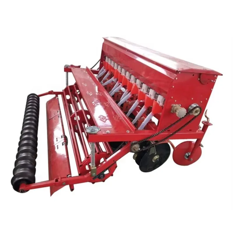 

【Hot】Farm Machinery 12 Rows Planter 15-30 Matched Power Double Disc Wheat Seeder