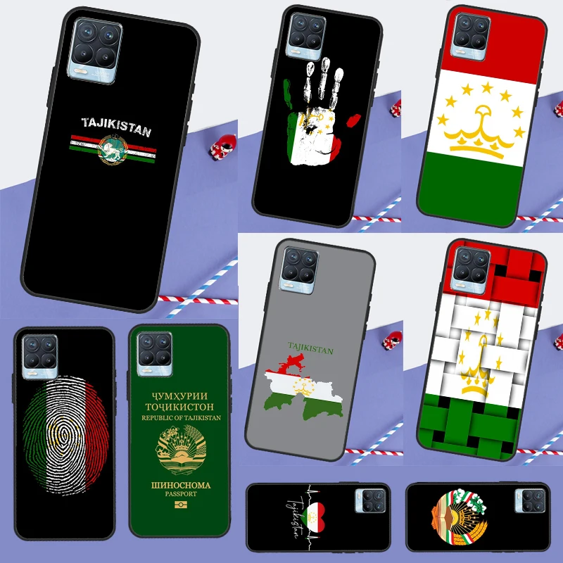 Tajikistan Flag Case For Realme C55 C35 C33 C31 C30 C21Y C15 C11 8 9 10 11 Pro Plus Realme GT Neo 5 3 2T 3T