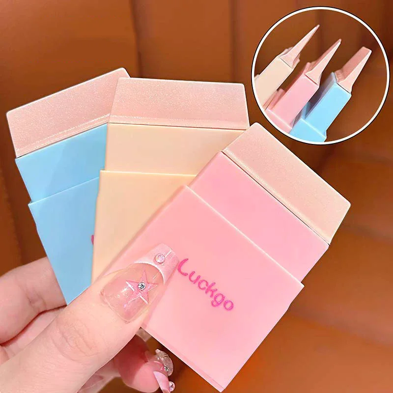 فرشاة كريم أساس محمولة من السيليكون، بودرة مضغوطة بشكل متساوي، كريم أساس بدون خط، رأس مسطح، قاعدة مكياج، أدوات تجميل سهلة التنظيف