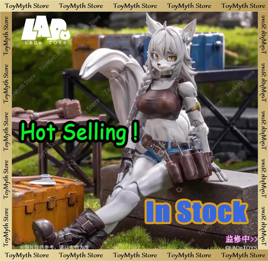 

In Stock Ladotoys Era-001 Liya-Alopex Fix Ver. Anime Figure Collectible Model 1/12 Beautiful Girl Mystic Land Furry Fandom Toys