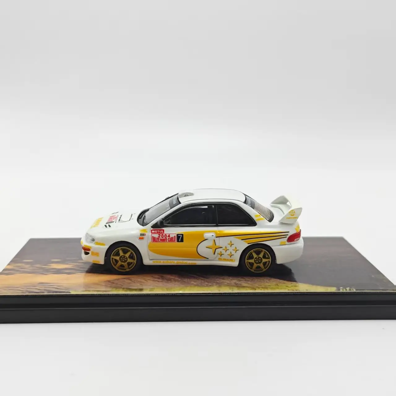 Fine works64 FW 1:64 WRC rallye Champion modèle de voiture en alliage modèle de voiture à collectionner