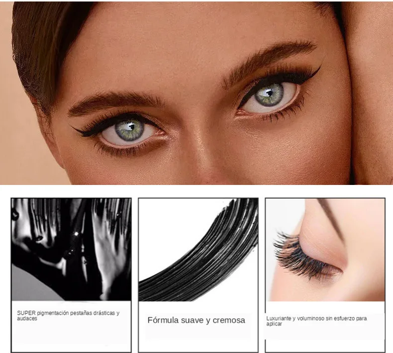 Extreme Starry Sky Black Liquid Volume Lash Mascara Waterproof Quick Drying Long-Lasting Women Beauty Cosmetics Makeup Products