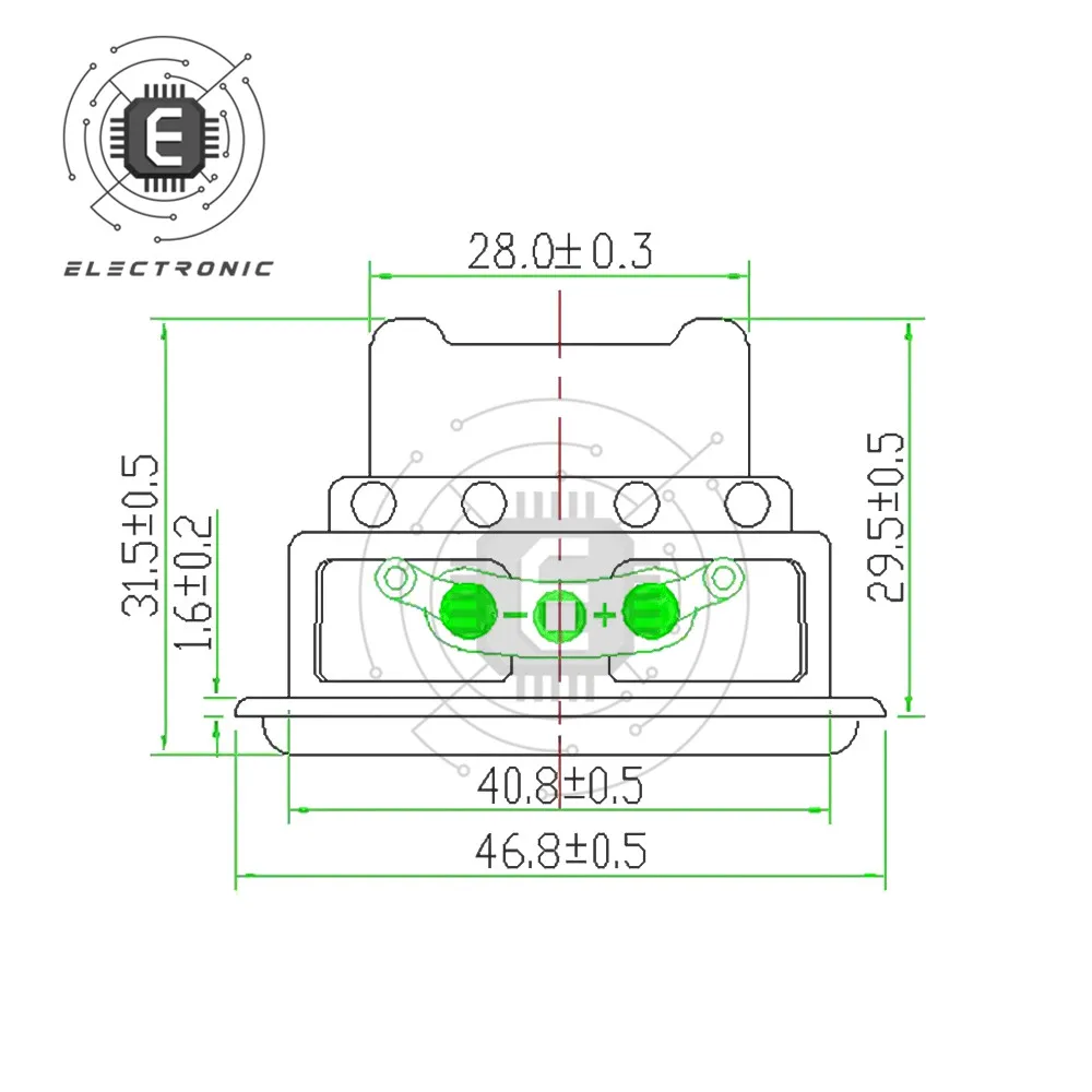 1 sztuk 47mm przenośny głośnik audio głośnik basowy 4 Ohm 15W głośnik niskotonowy wzmacniacz głośnikowy domowe kino dźwiękowe DIY