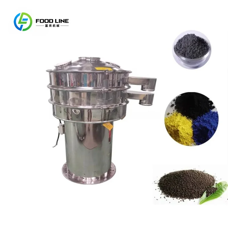 Customized Automatic Soil Tea Leaf Sand Vibrating Sieve Shaker Grain Peanut Separating Powder Sieving Sifter Machine