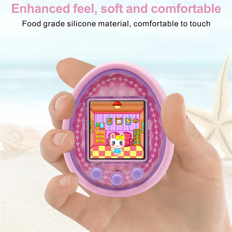 Custodia in Silicone per OK550 Pet Game Dating Machine Tamagotchis Virtual Electronic Digital Pets Game Machine