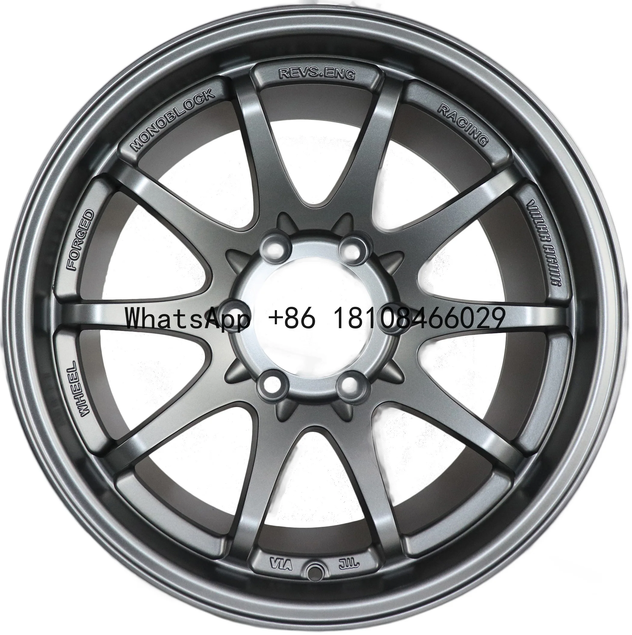 Weiya JT030 grey staggered 18X9.5 18X10.5 5X114.3 6X139.7 grey  cast wheels for sport cars