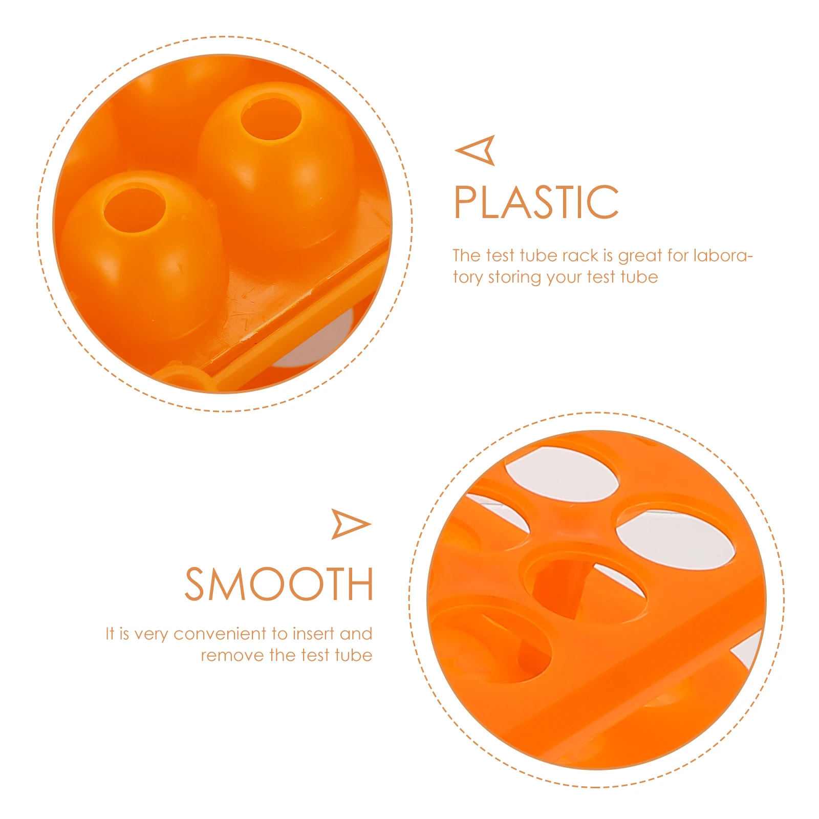 

Test Tube Rack Multipurpose Holder Blood Collection Racks Sampling Stand PP Material Durable Lightweight Large Capacity Lab