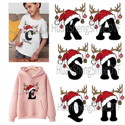 Christmas IPS Fashion Iron Patch Clothing T-shirt DIY Hoodie Jacket Sticker DTF Patch Is Waterproof