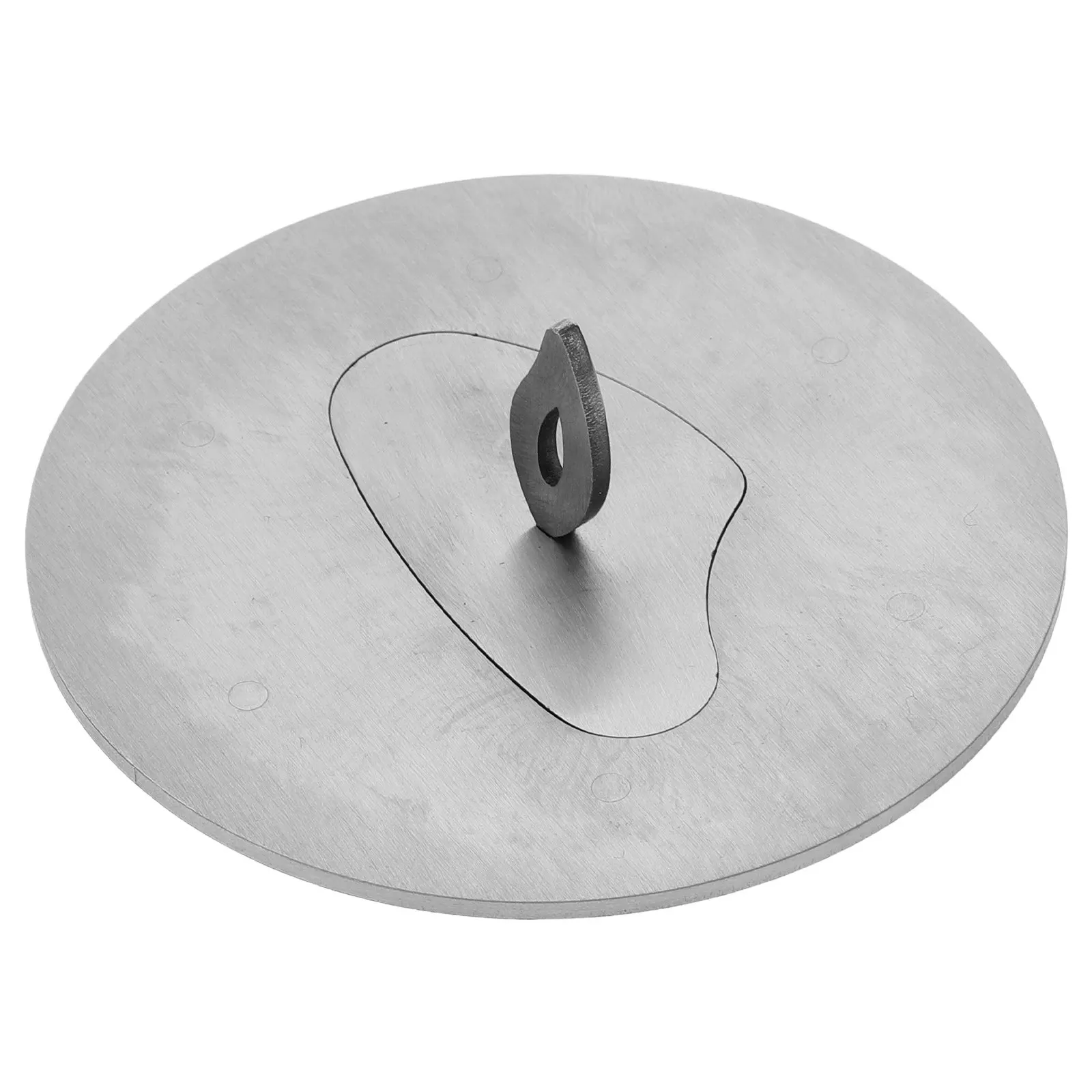 Heavy Duty Stainless Steel Snuffer with Balanced Handle Windproof Wick Extinguisher for Scented Tea Light Jar