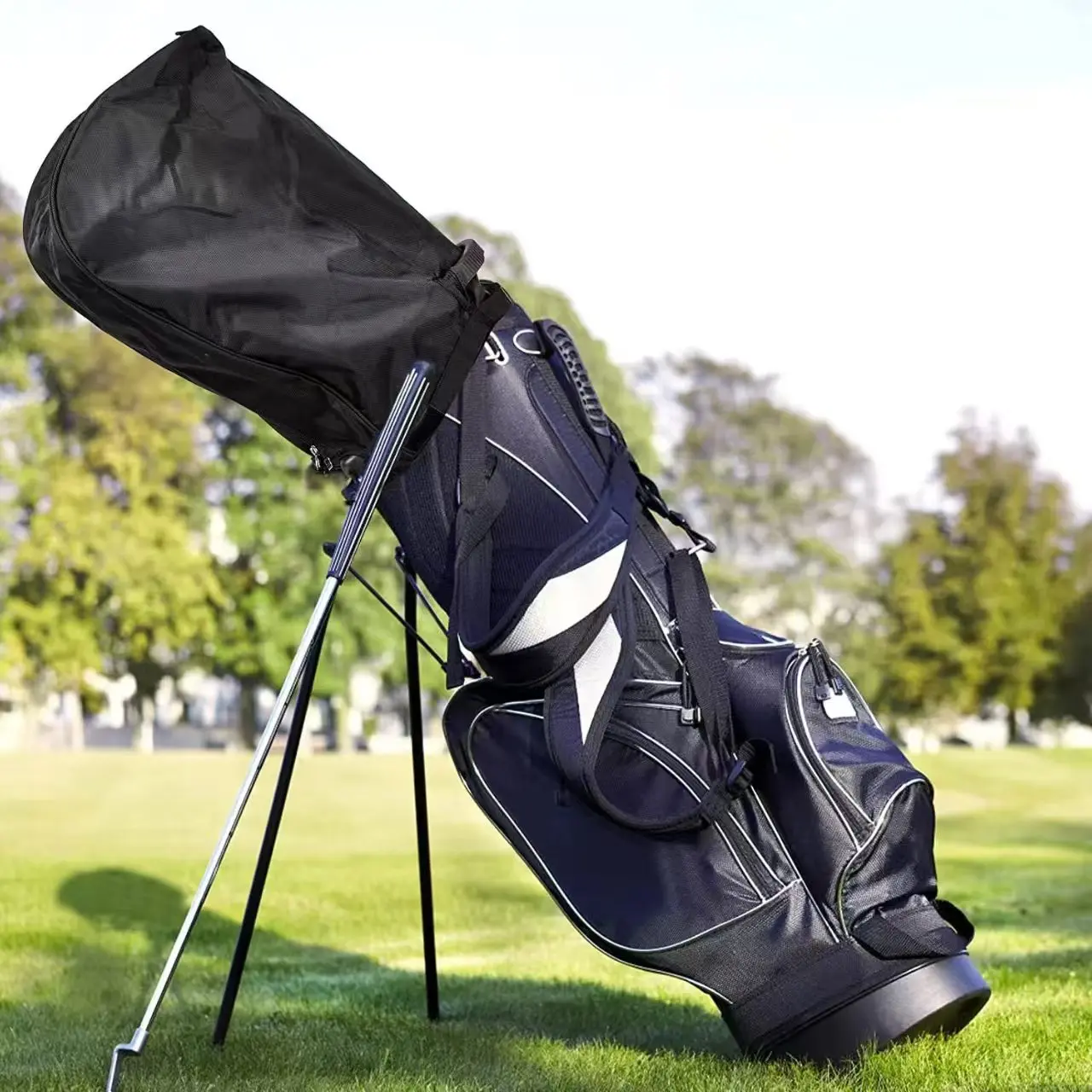 Outdoor Golf Bag Rain Cover, Golf Club Protection Cover, Portable Golf Club Rain Cover, Lightweight and Easy to Store, Just a Co