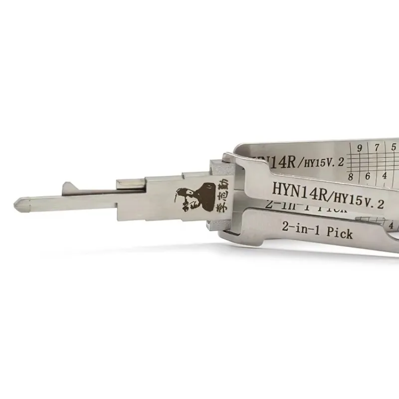 أفضل تصنيع بالجملة HYN14R HY15 2 في 1 أداة اختيار آمنة للالتقاط والتفريغ التلقائي لموردي Lishi smith #1