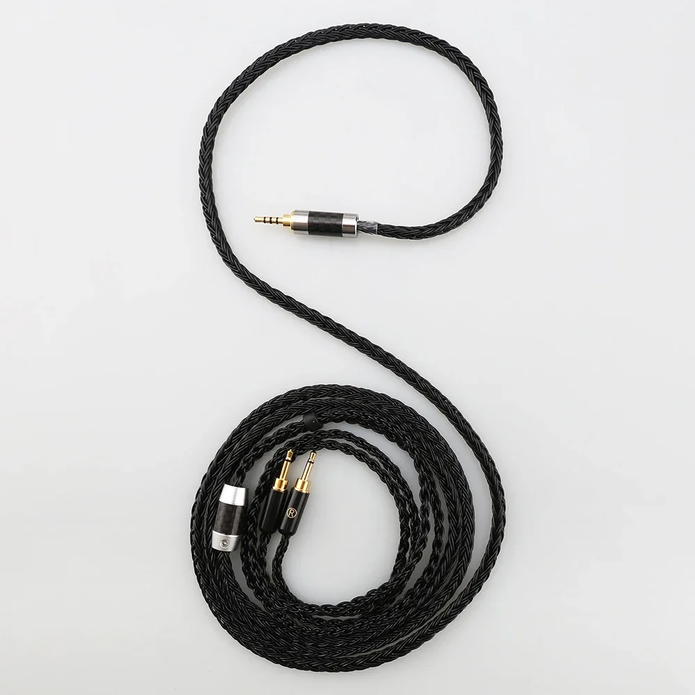 Cable de auriculares HiFi de 16 núcleos para 2x2,5mm SONY WM1A, NW-WM1Z PHA-2A Hifiman 300 400 i 1000 he400i he1000 he6 v1 v2 he 500 560 edx