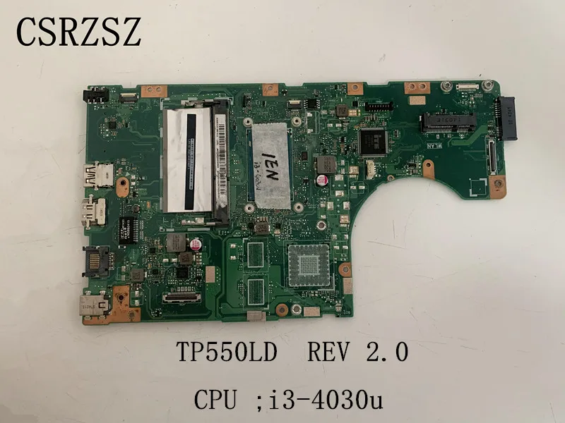 

For ASUS Original Laptop motherboard TP550LD Mainboard REV 2.0 Processor i3-4030u Tested work perfect