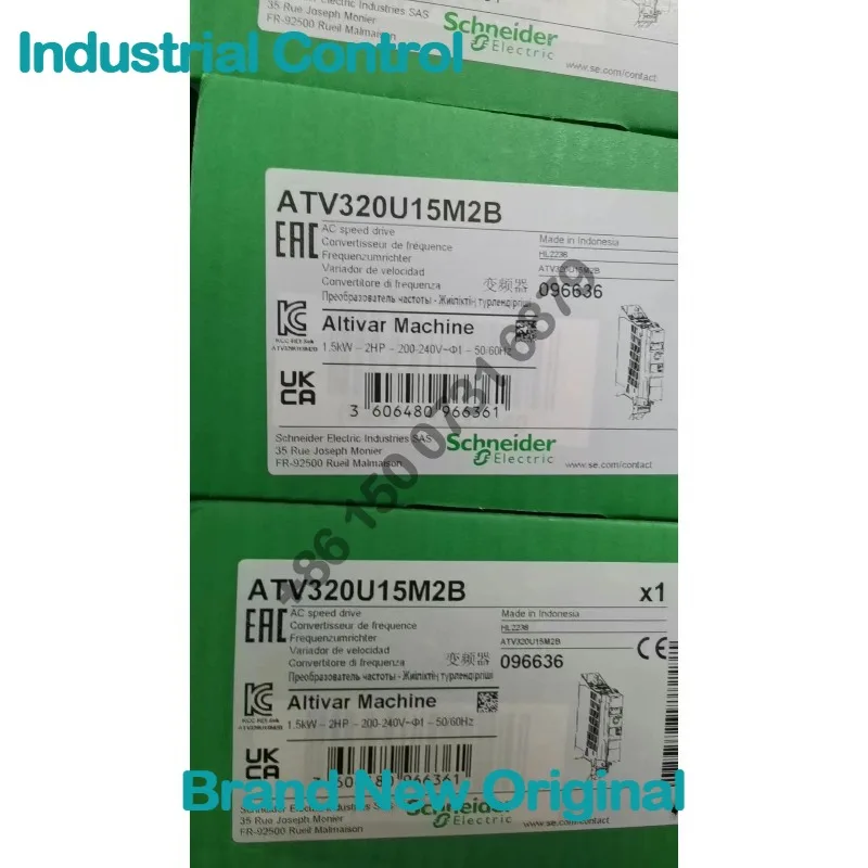 ATV320U15M2B, Inverter, Altivar 320 1.5kW Single Phase 200V