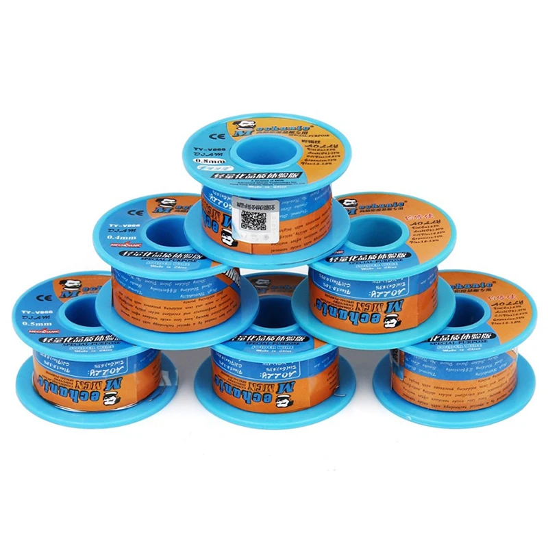 Thợ Cơ Khí 40G/0.2/0.3/0.4/0.5/0.6/0.8Mm 63/37 Nhựa Thông Core Uy Tín dẫn 183 ℃ Nóng Chảy Hàn Dây Hàn Thông Lượng 1.0-3.0% Sắt Dây Cuộn Cáp