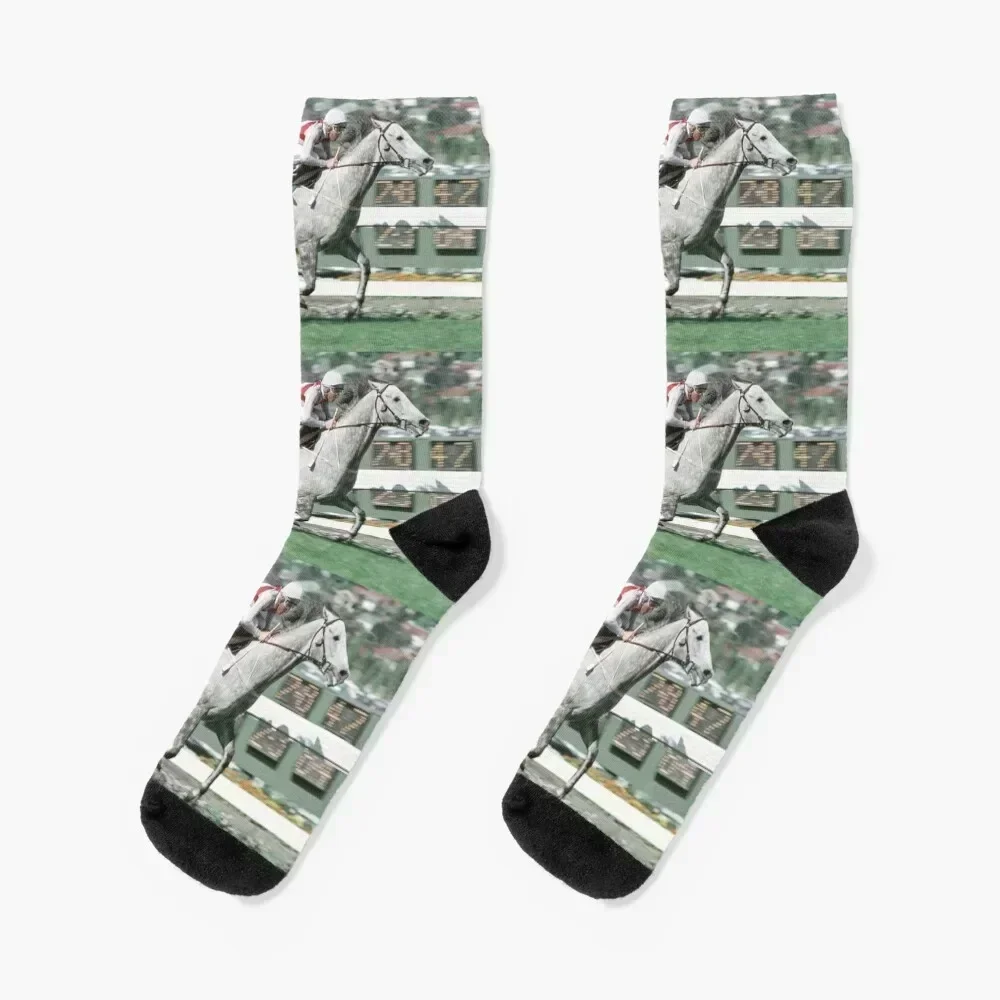 

Champion Australian racehorse Schillaci. Socks Wholesale winter with print Socks Woman Men's