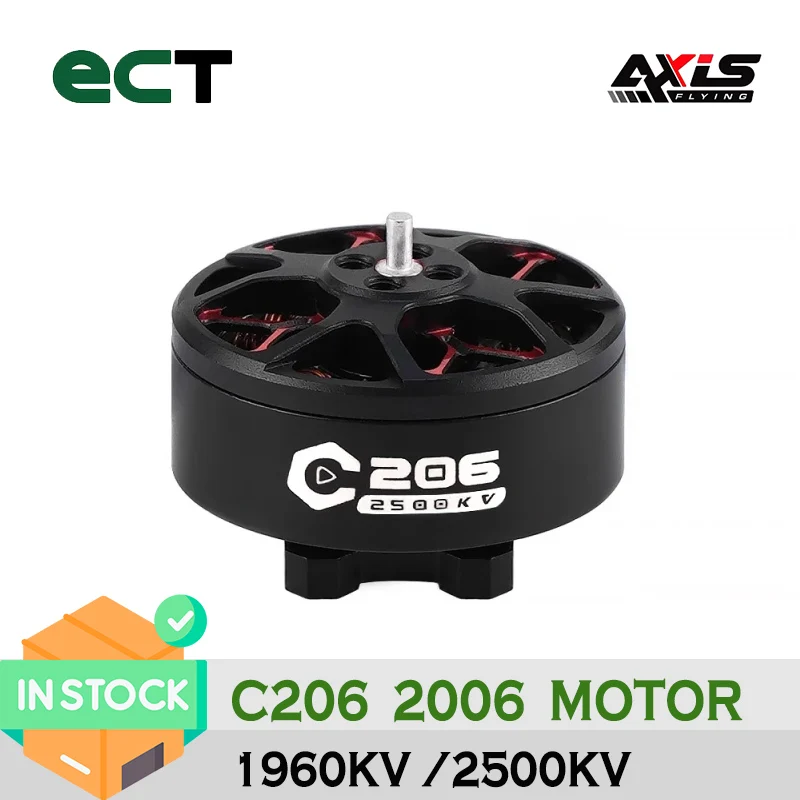 

Axisflying C206 2006 fpv brushless motor for C35/3.5 inch circle frame 1960KV 2500KV