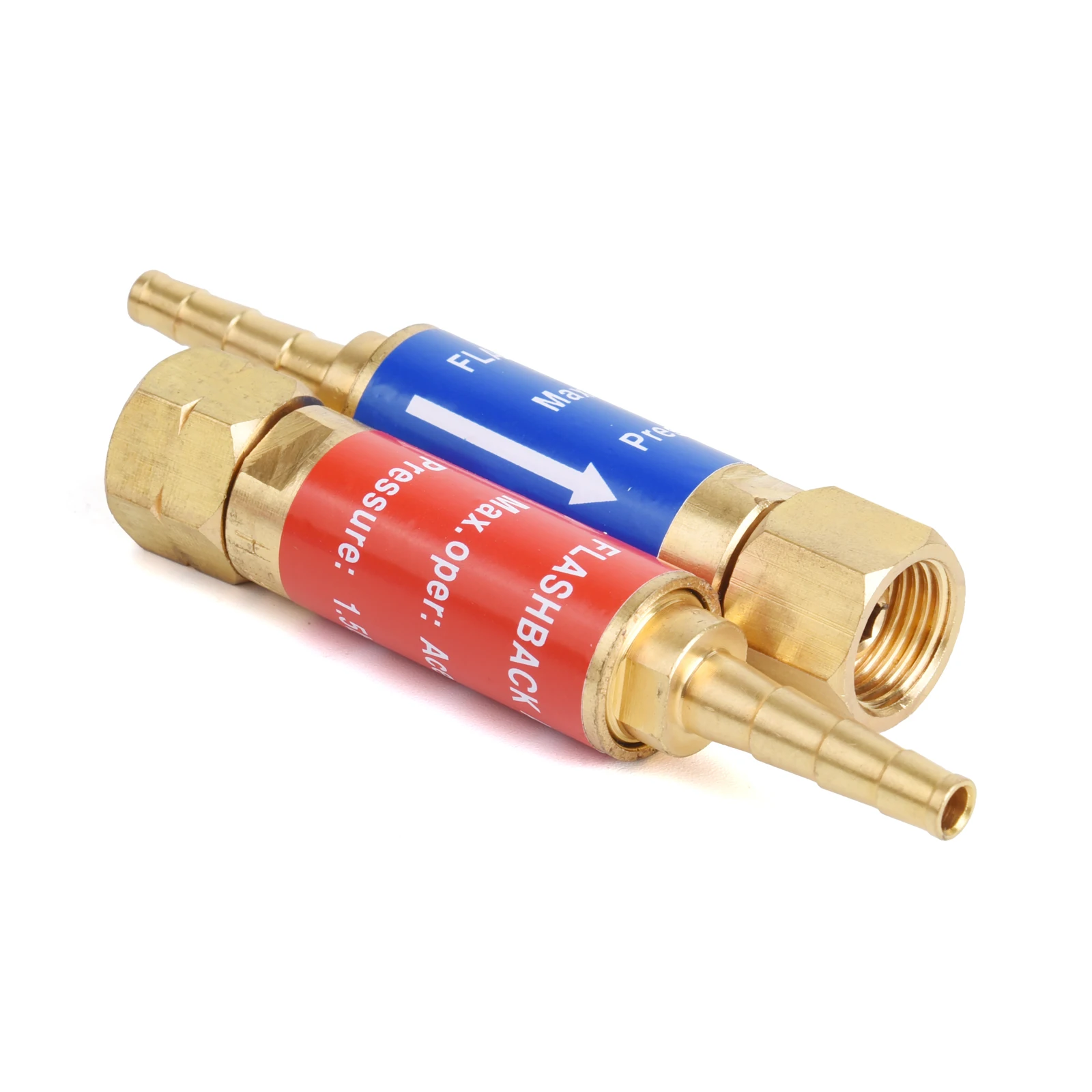 Flashback Arrestor Oxygen Acetylene Propane Check Valve Flame Buster G3/8” for Pressure Reducer Gas Regulator and Cutting Torc