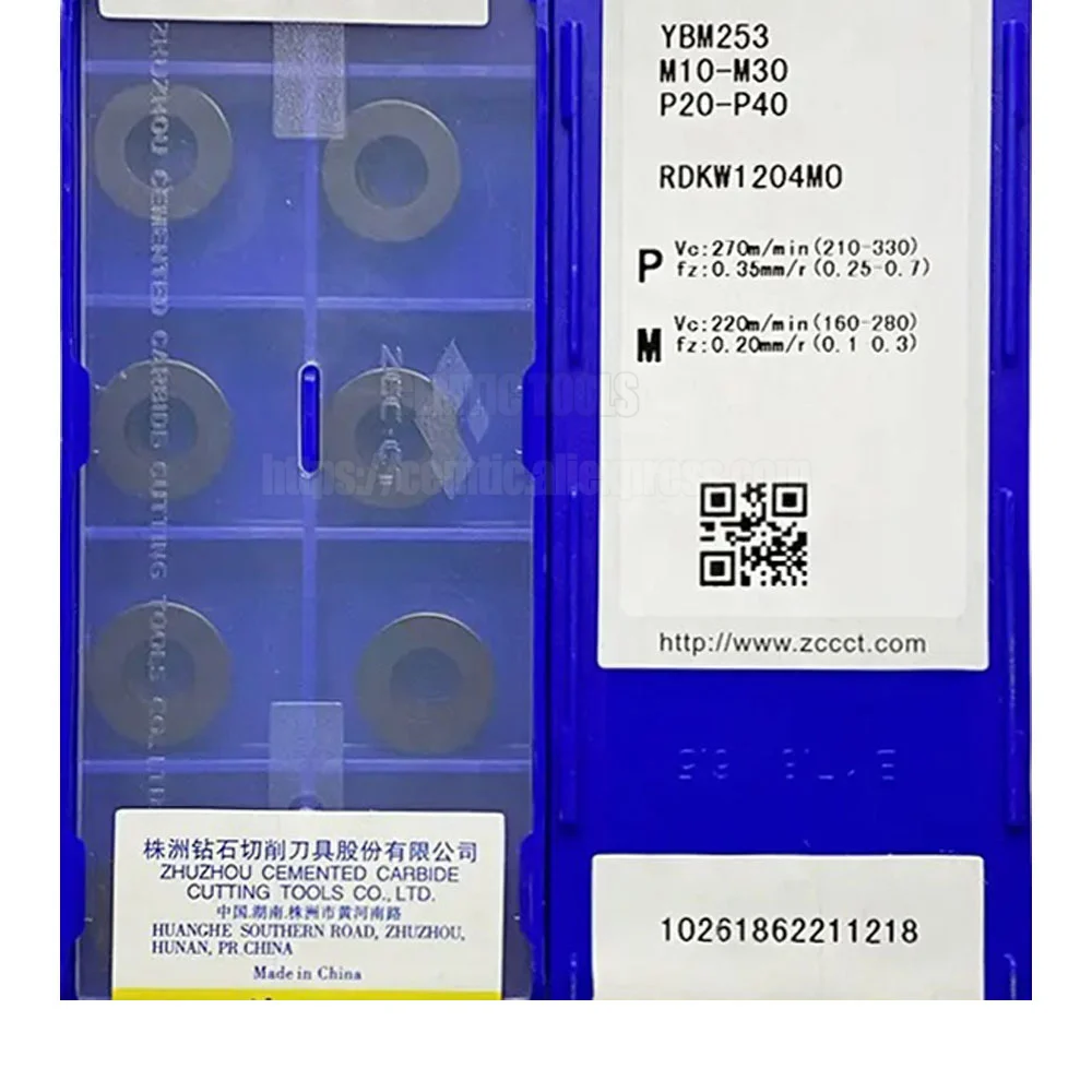 Zcc cnc fräsen schneidwerk zeuge in sätze für stahl rdkw1204mo ybc301 ybc302 ybm351 ybm253 yb9320 ybg205 ybg202 rdkw 1204 mo ybg302