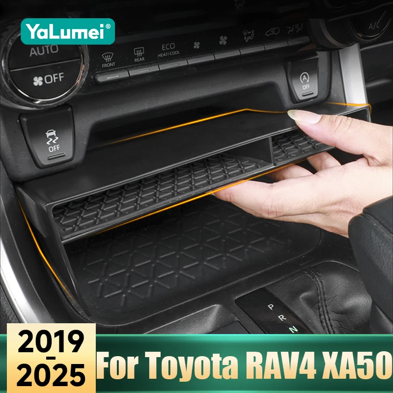 Für Toyota RAV4 XA50 Hybrid 2019 2020 2021 2022 2023 2024 2025 Auto Mittelkonsole Aufbewahrungsbox Abdeckung Ablage Organizer Zubehör