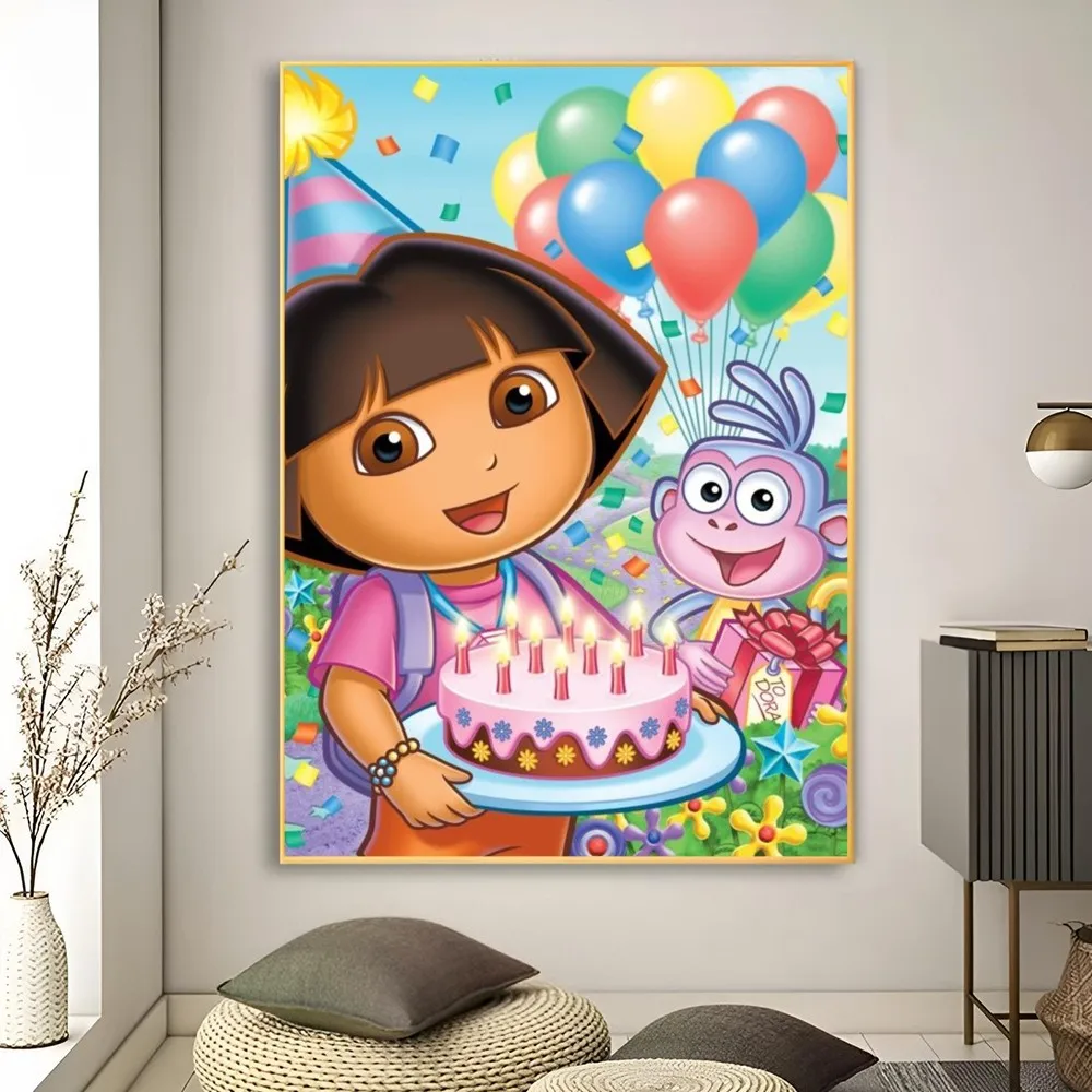 1pc Dora Poster Poster Art Print Bar Living Room Furniture Decor