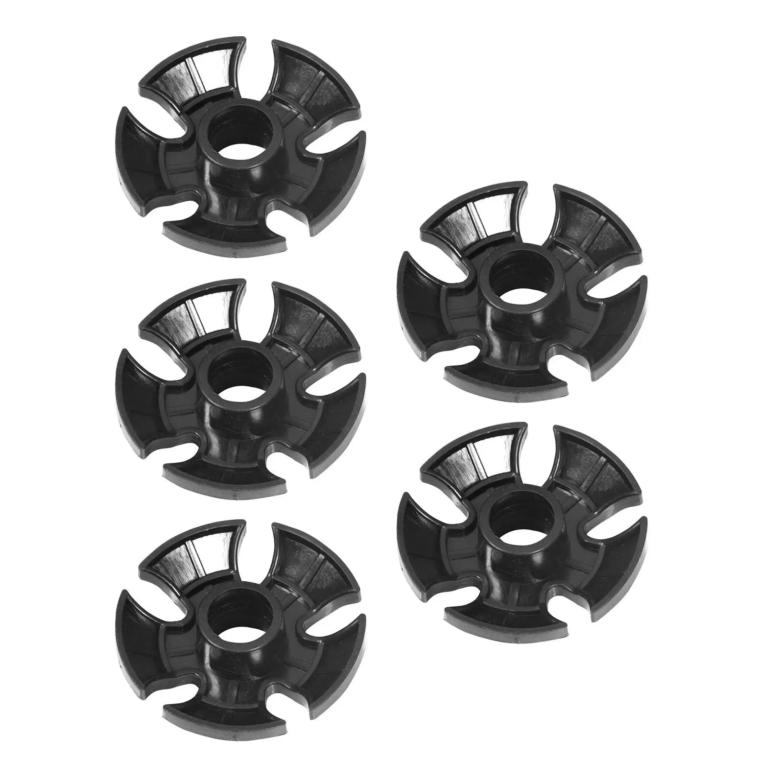 5PCS Replacement Ski Basket Tips for Hiking Poles - Snow Flake Mud Guard Accessories for Outdoor Climbing