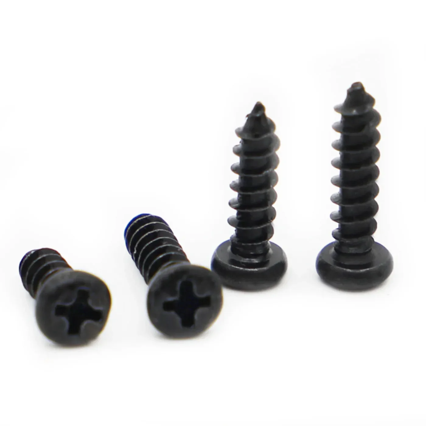 M1 M1.2 M1.4 M1.7 M2 M2.3 M2.6 M3  PA Phillips Micro Laptop Screws Pan Head Self-tapping Electronic Small Wood Screw PA Phillips