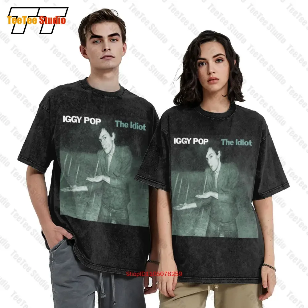 Iggy Pop The Idiot Rock N Roll Band Stooges Vintage Oversized T-Shirt PT7M