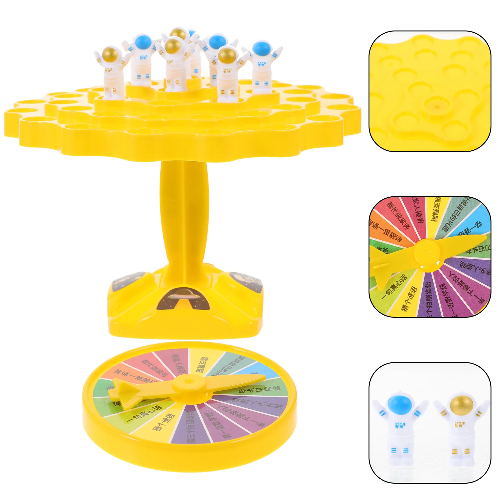 

1 Set Astronaut Balancing Stacking Kids Building Blocks Playtime Fine Motor Skills Development Astronauts Toddler Astronaut