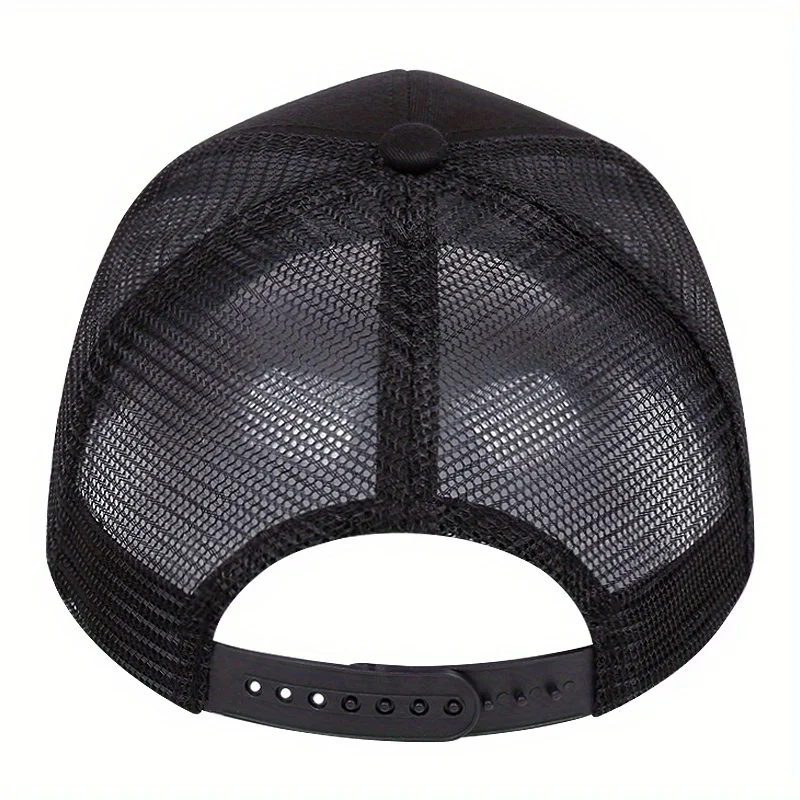 Fashion Mesh Baseball Caps For Men Adults Embroidery Snapback Hats Breathable Trucker Hat Outdoor Casual Sunshade Golf Cap Male