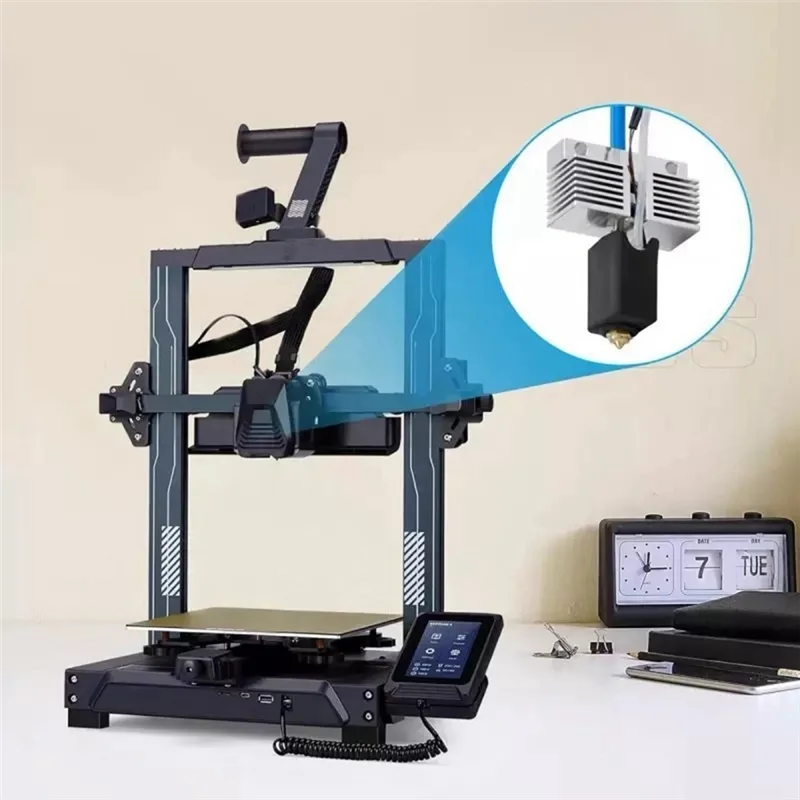 

Новый! Комплект Hotend для 3D-принтера для ELEGOO Neptune 4 PLUS/4 MAX, цельнометаллический Hotend с латунным соплом, аксессуары для 3D-принтера