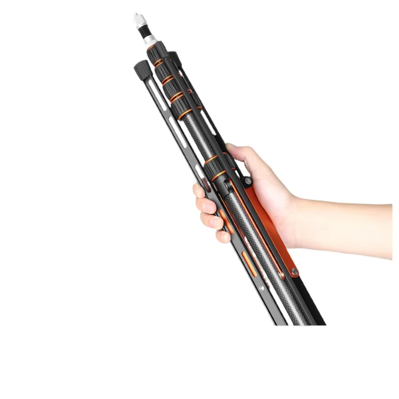 Photography anti-folding light stand SL255 aluminum alloy carbon fiber light stand tripod 2.2 meters