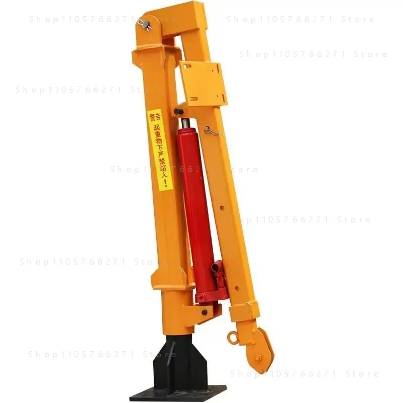 12V 24V Truck Crane Hoist  Mini Electric Lift Winch for Vehicle Pickup  220V Home Use