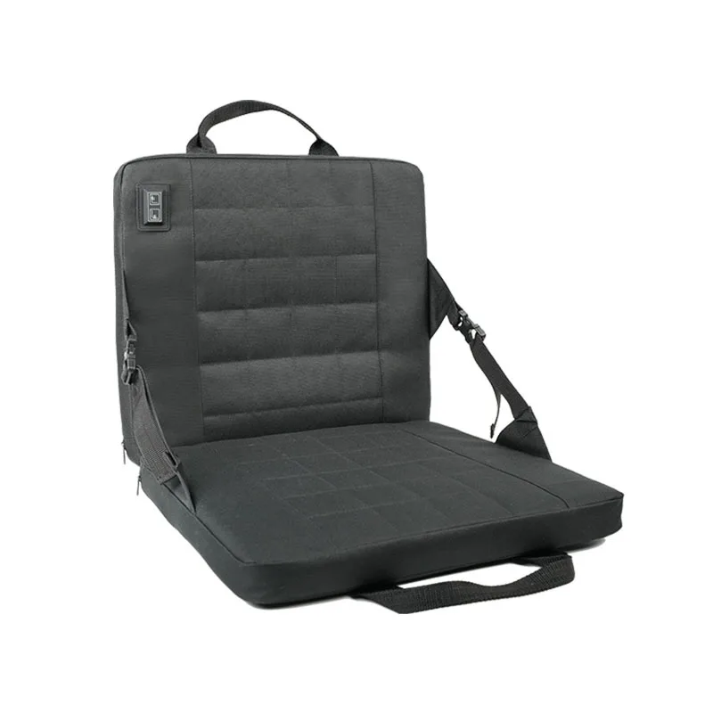 

Outdoor portable folding, seat cushion camping autumn and winter heating, seat cushion adjustable temperature seat cushion