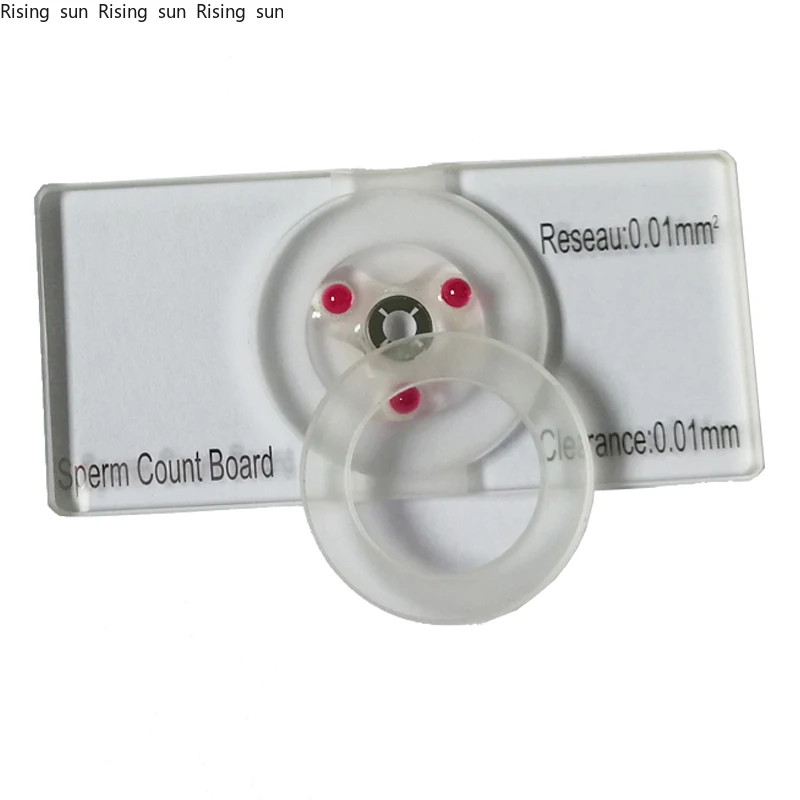 Disposable sperm counting chamber