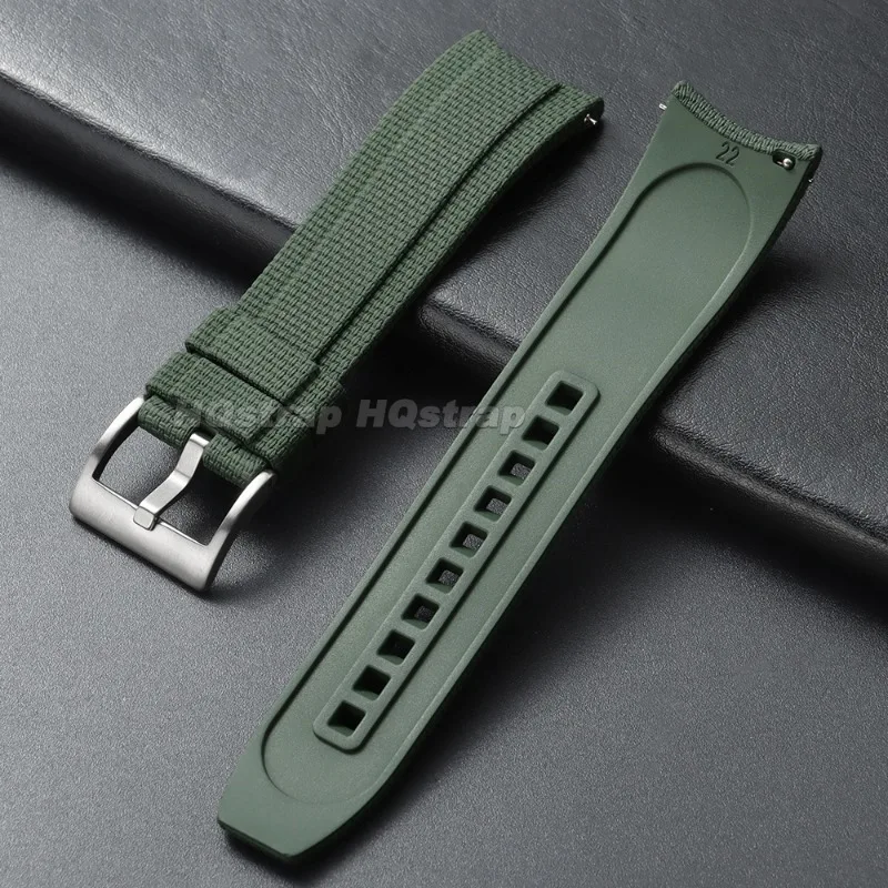 FKM-Gummi-Uhrenarmband mit gebogenem Ende, 20/21/22 mm, strukturierte Oberfläche, hochwertiges Fluorkautschuk-Armband für Seiko und Rolex, Schnellverschluss. – Detail 13