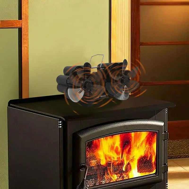 

Heat Powered Stove Fan Fireplace Fan Heat Powered Quiet Fan Head Design Fireplace Fan For Outdoor Wood Durning