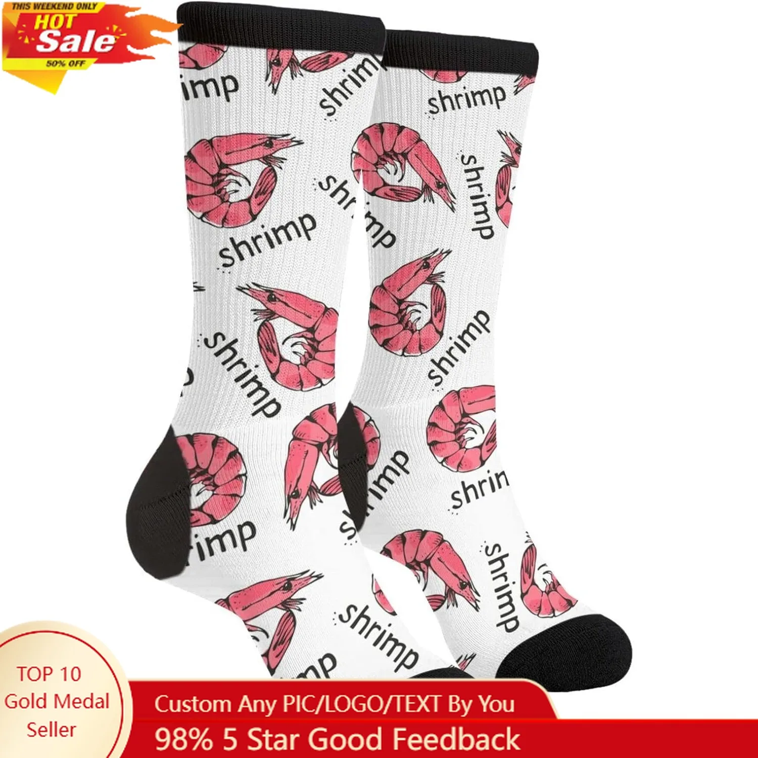 

Casual Funny Funky Novelty Socks For Men Women