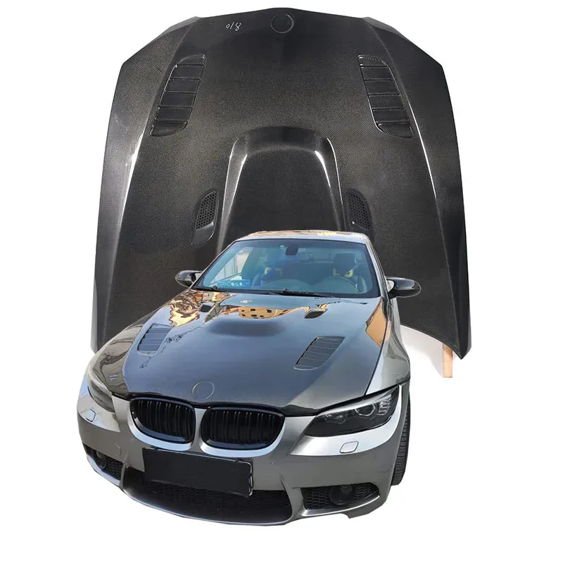 

Auto Body Parts Carbon Fiber Bonnet Engine Cover Front Bonnet Car Hoods for E92 E93 330i 335i 2005-2012